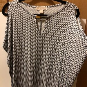 Michael Kors asymmetric casual fit top